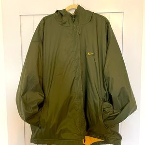 Vintage Nike Reversible Jacket Green/Yellow